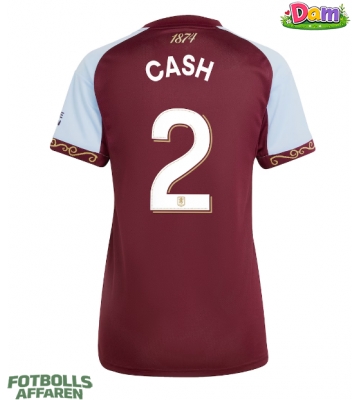 Aston Villa Matty Cash #2 Hemmatröja Kvinnor 2025-26 Kortärmad